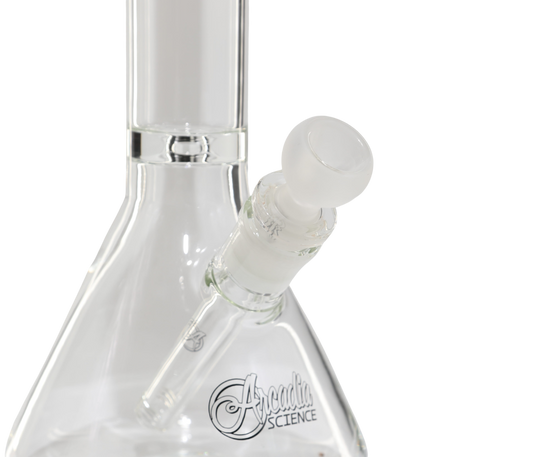 Solid V Cone Piece Frosted