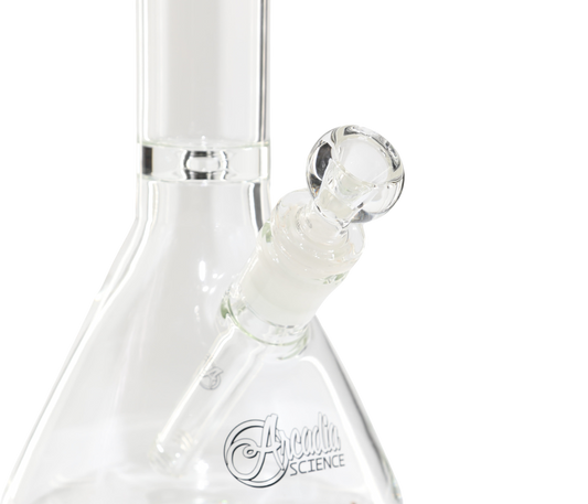 Solid V Cone Piece Clear