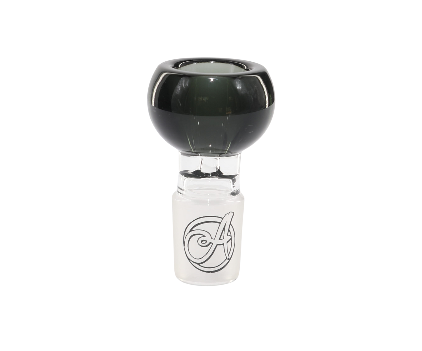 Solid V Cone Piece Black