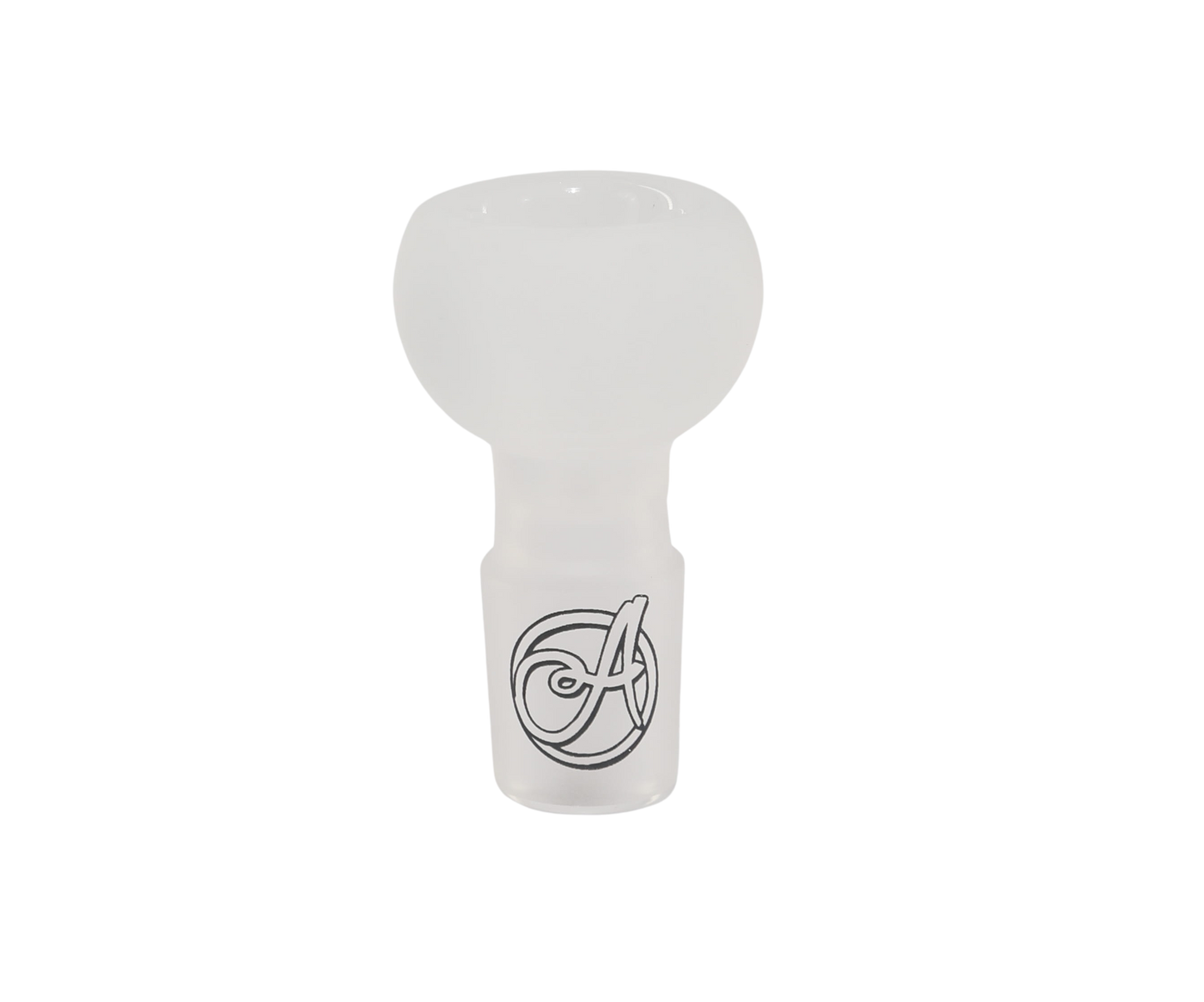Solid V Cone Piece Frosted