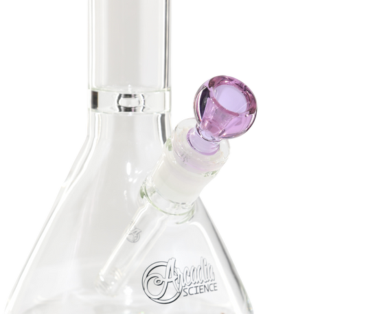 Solid V Cone Piece Purple