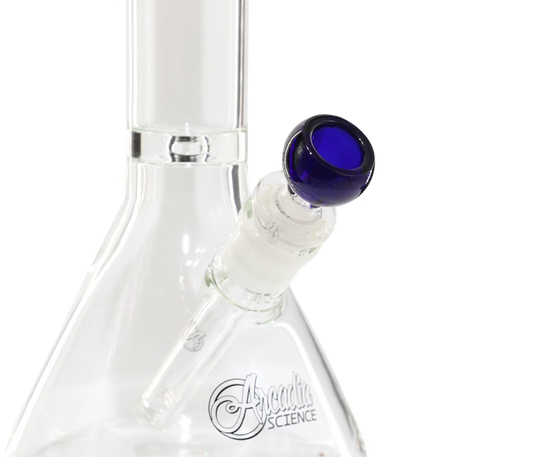 Solid V Cone Piece Blue
