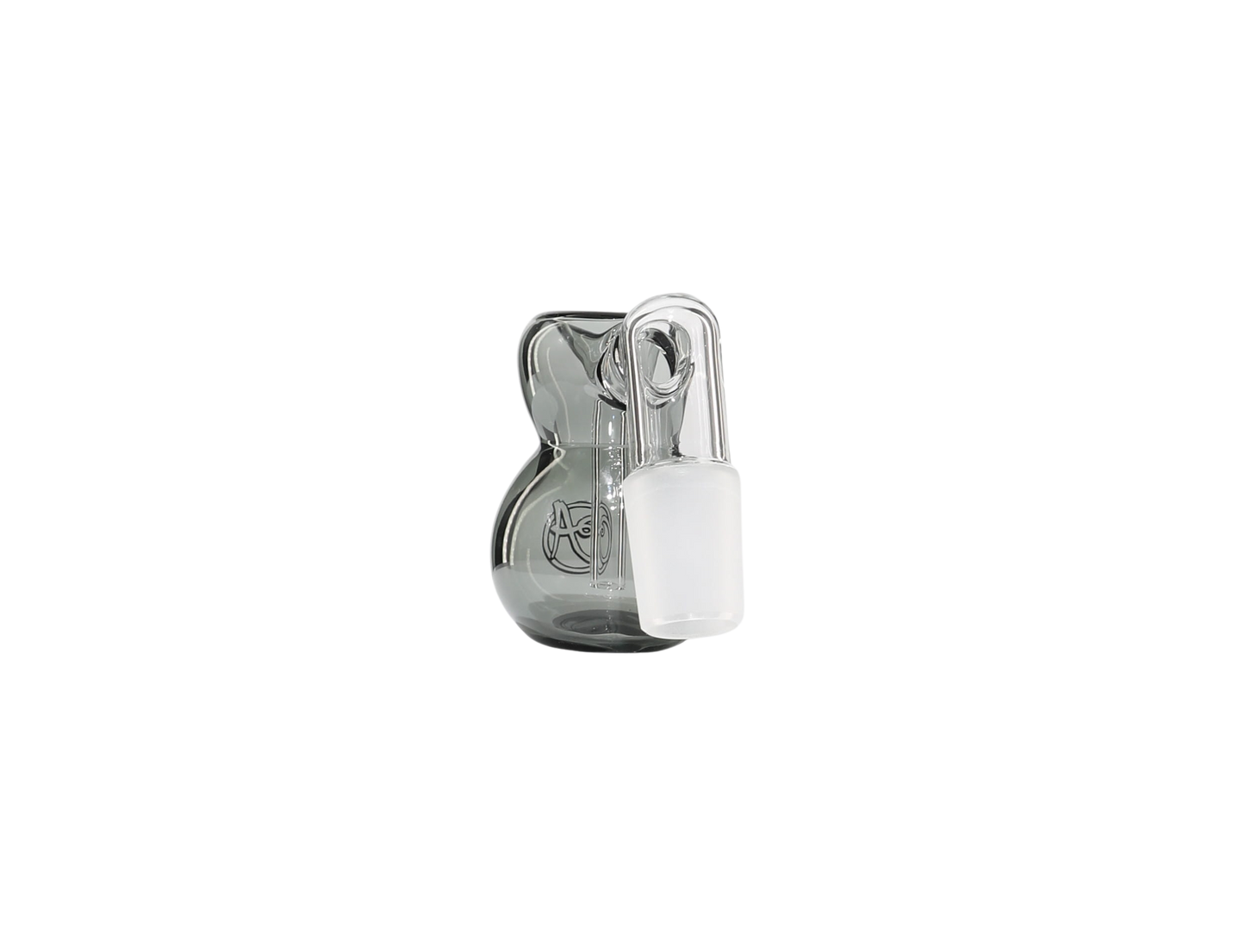 Mini Perc 30 Degree Transparent Black