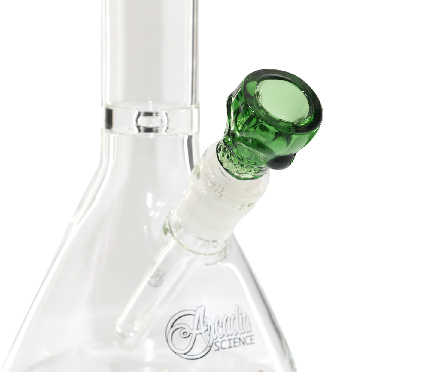 Skull Cone Piece Green
